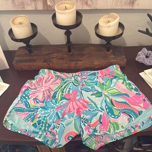 lily pulitzer athletic shorts xs